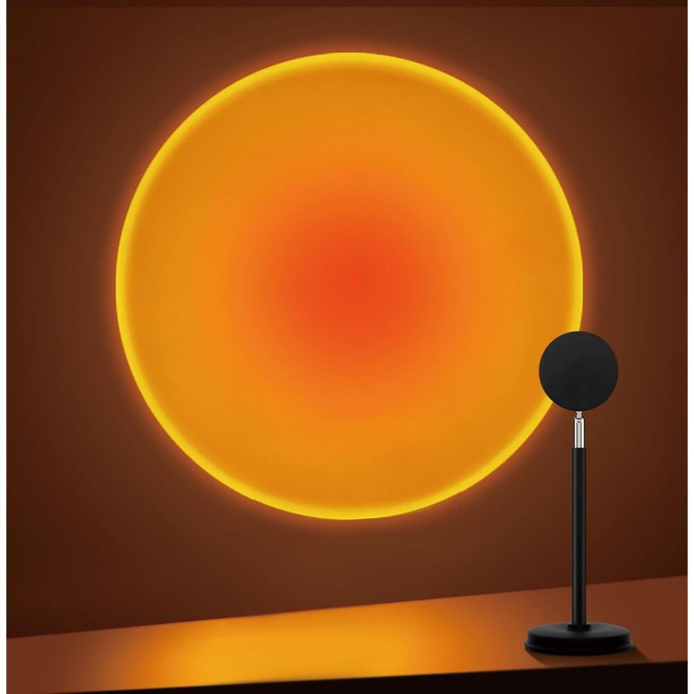 Sunset Lamp Projector,180 Degree Rotation Sun Projection Light Led Night Light F